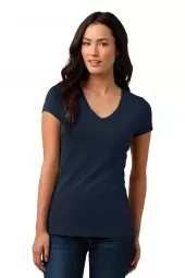 Juniors Soft Wash V-Neck Tee