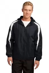 Fleece-Lined Colorblock Jacket