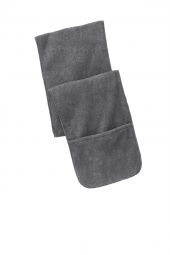 Extra Long Fleece Scarf with Pockets