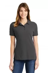 Ladies Ring Spun Pique Polo