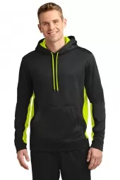 Sport-Wick Fleece Colorblock Hooded Pullover