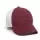 BURGUNDY/WHITE