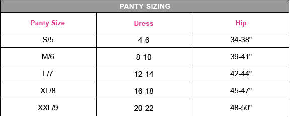 Maidenform Shapewear Size Chart